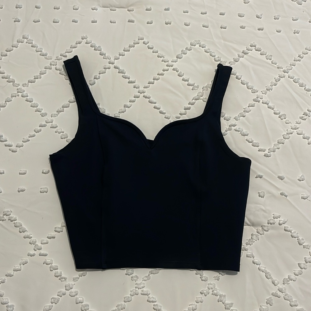 Abercrombie Black Tank Top, Soft A&F Collection, Size S